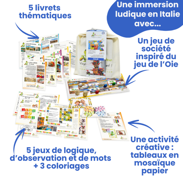 Voyageons en jouant en Italie - Pour les petits curieux de 6 à 11 ans – Image 2