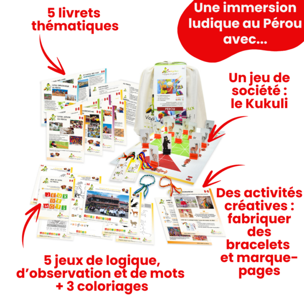 Voyageons en jouant Pérou - Pour les pettis explorateurs de 6 à 11 ans – Image 2