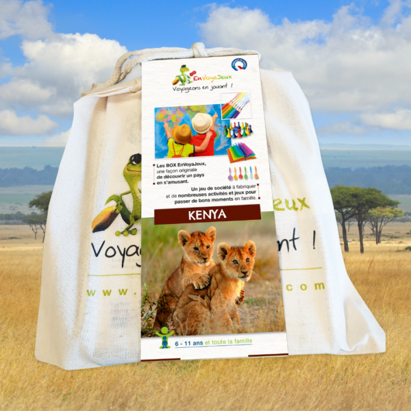 Voyageons en jouant Kenya - Pour les explorateurs de 6 à 11 ans