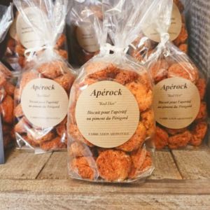 Biscuits apéritifs au piment du Périgord