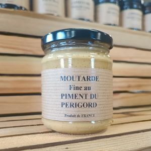 Moutarde fine au piment du Périgord