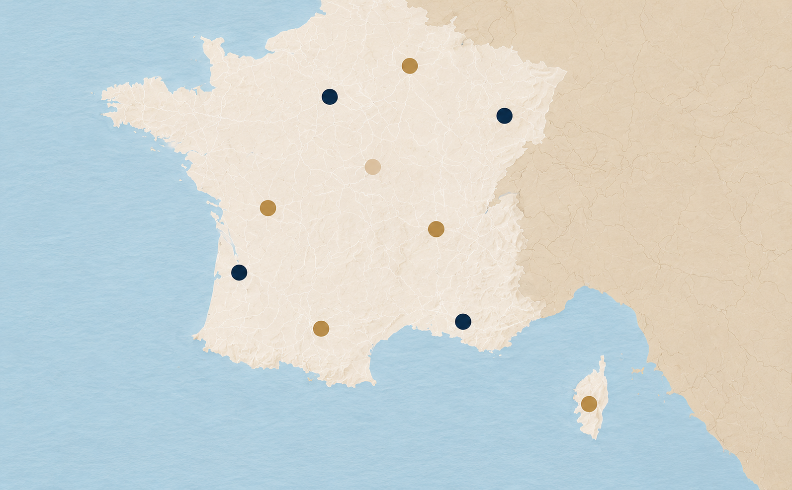 Carte Signatures France